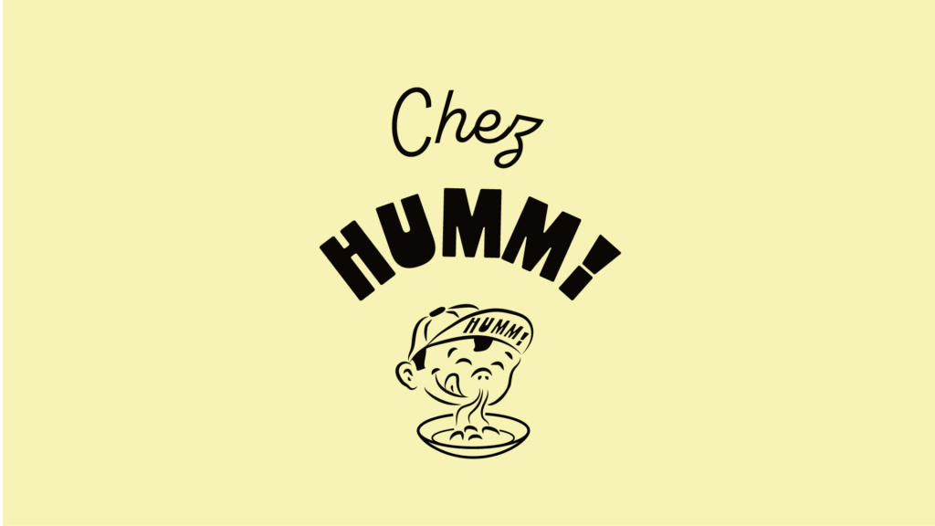 
logo restaurant humm!