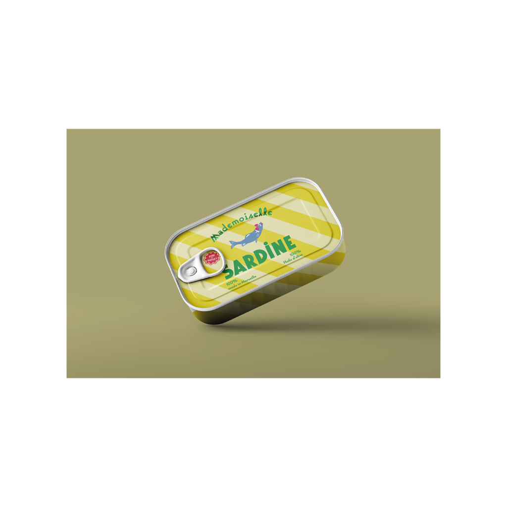 boîte de sardines à l'huile mademoiselle sardine 2